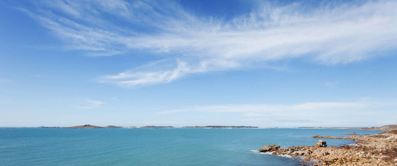view of the Isles of Scilly