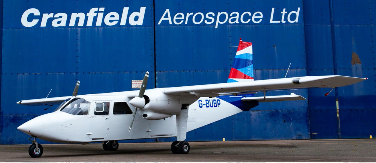 Skybus B-N Islander obtained by Cranfield Aerospace Solutions