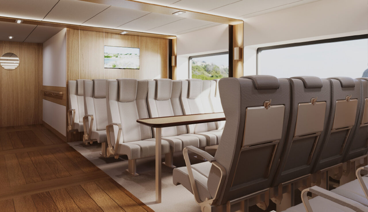 Proposed Scillonian IV seating area - view 04