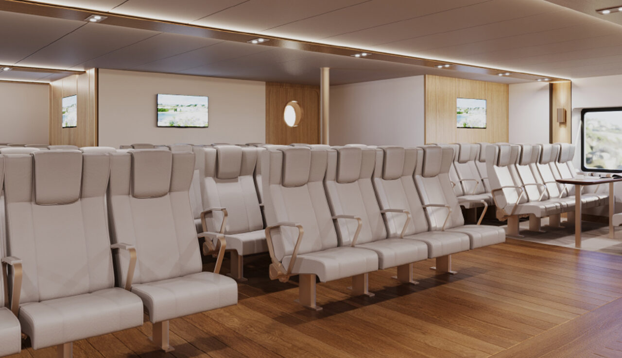 Proposed Scillonian IV seating area - view 05