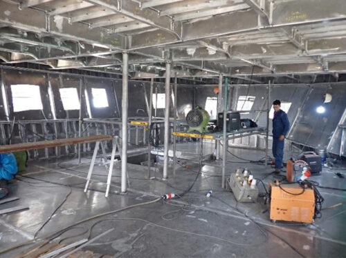 Scillonian IV wheelhouse- New vessels - latest photos 01 - February 2025