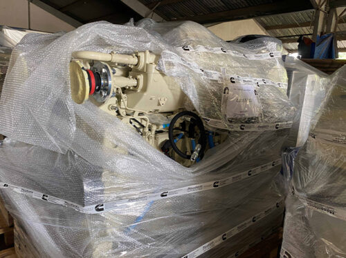 Menawethan - cummins main engine - March 2025
