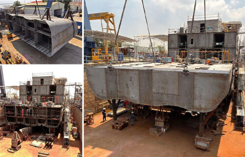 Scillonian IV - engine room block - April 2025