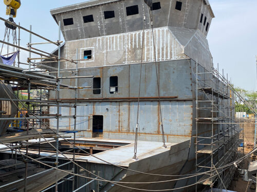 Scillonian 4 - progress March 2025