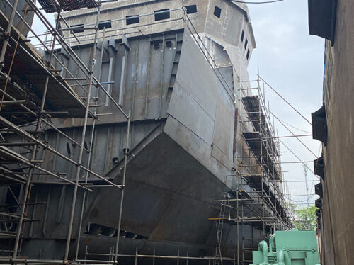Scillonian 4 - progress March 2025