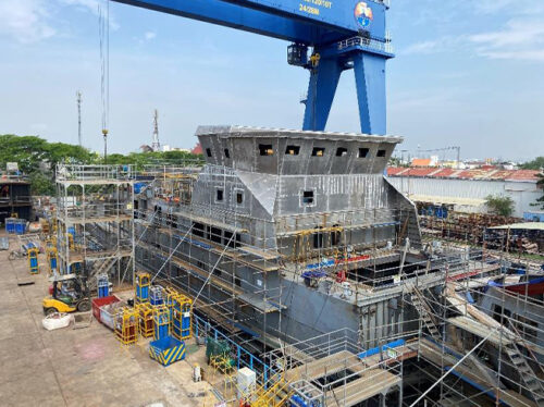 Scillonian IV - progress - April 2025