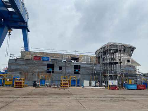 Scillonian 4 - progress March 2025