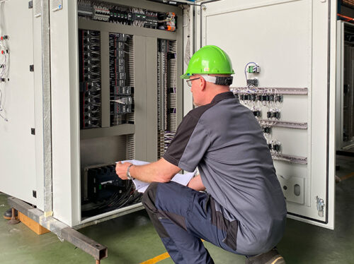 Electrical contractor IPE visit for Scillonian IV - 06 - May 2025