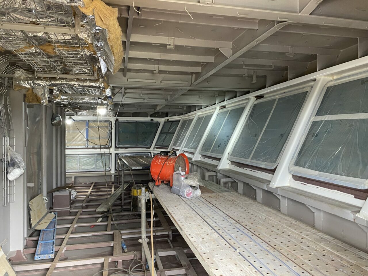Scillonian IV Wheelhouse windows