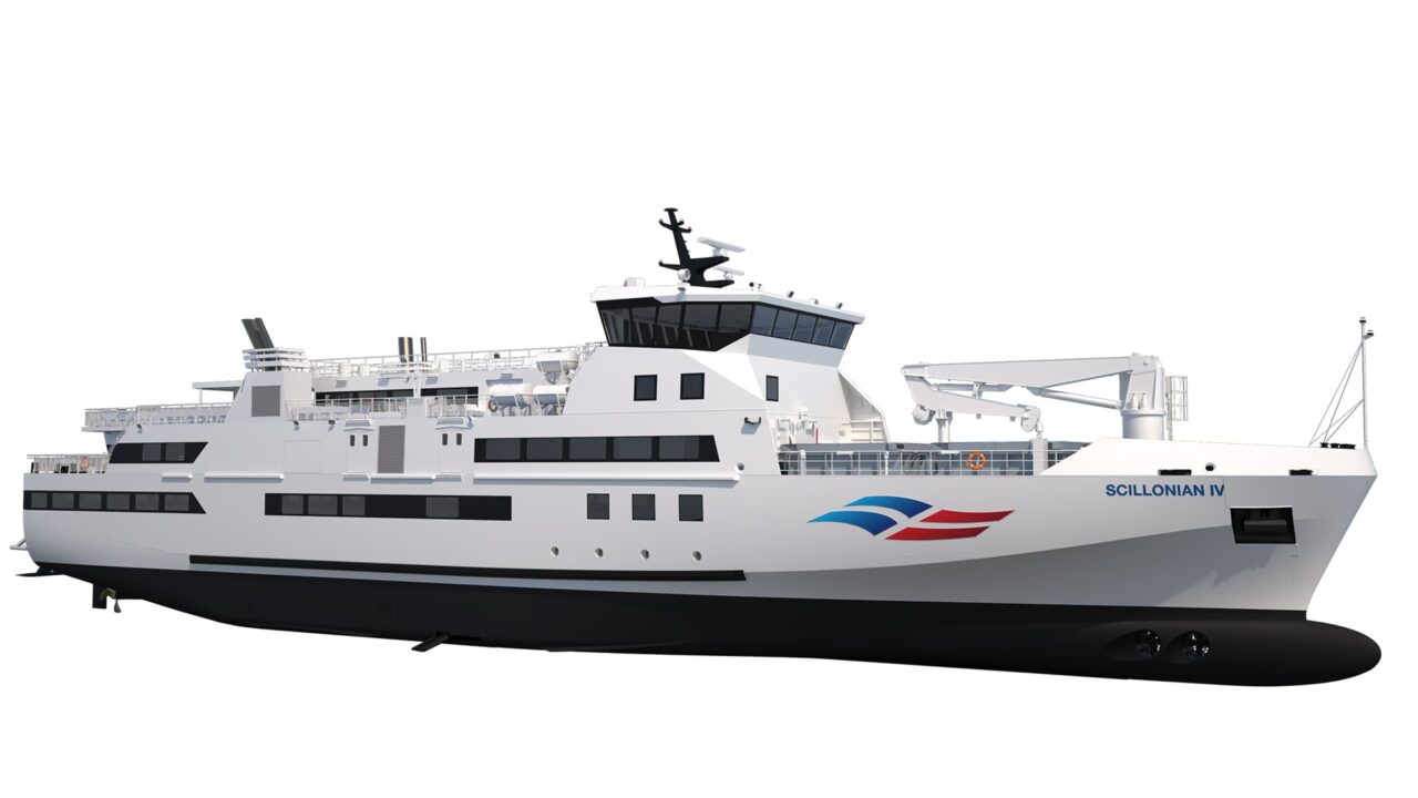 CGI- Scillonian IV passenger ferry - view 1 - July 2025