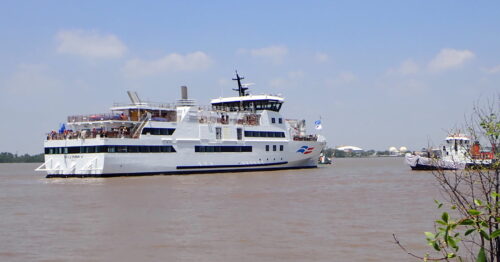 Scillonian IV on sea trials in Vietnam