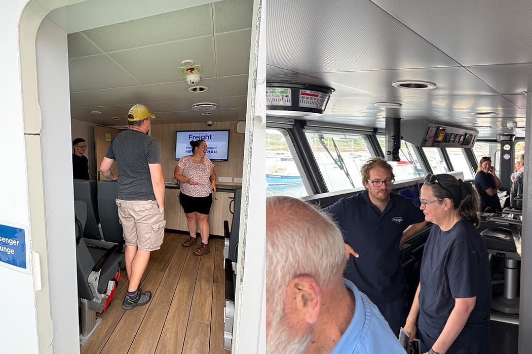 Isles of Scilly community tours onboard Menawethan