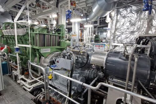 Scillonian IV engine room