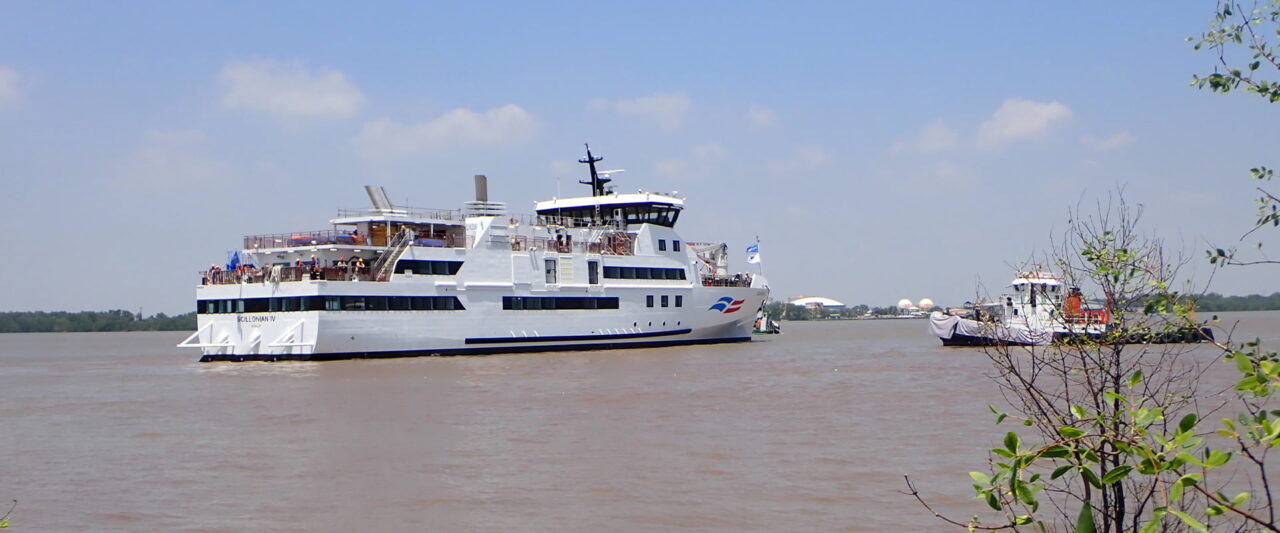 Scillonian IV on sea trials in Vietnam