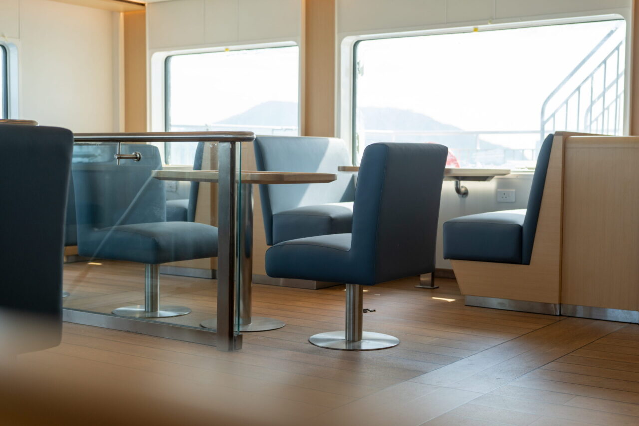 Passenger seating on Scillonian IV