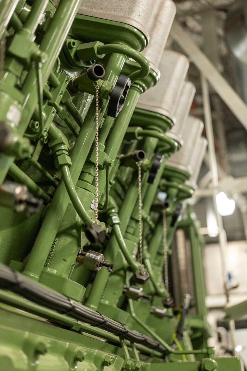 Part of Scillonian IV engine