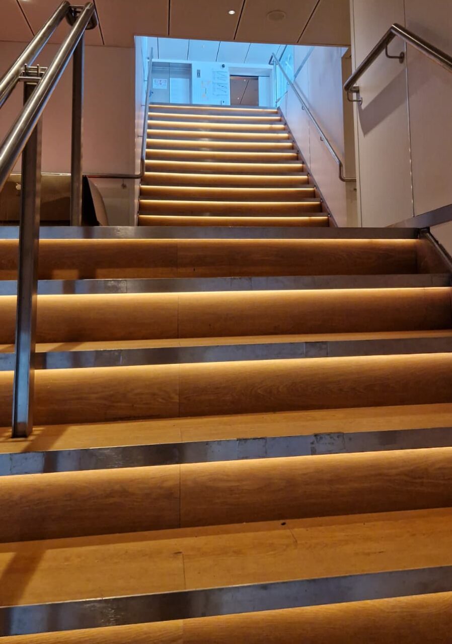 stairwell on Scillonian IV