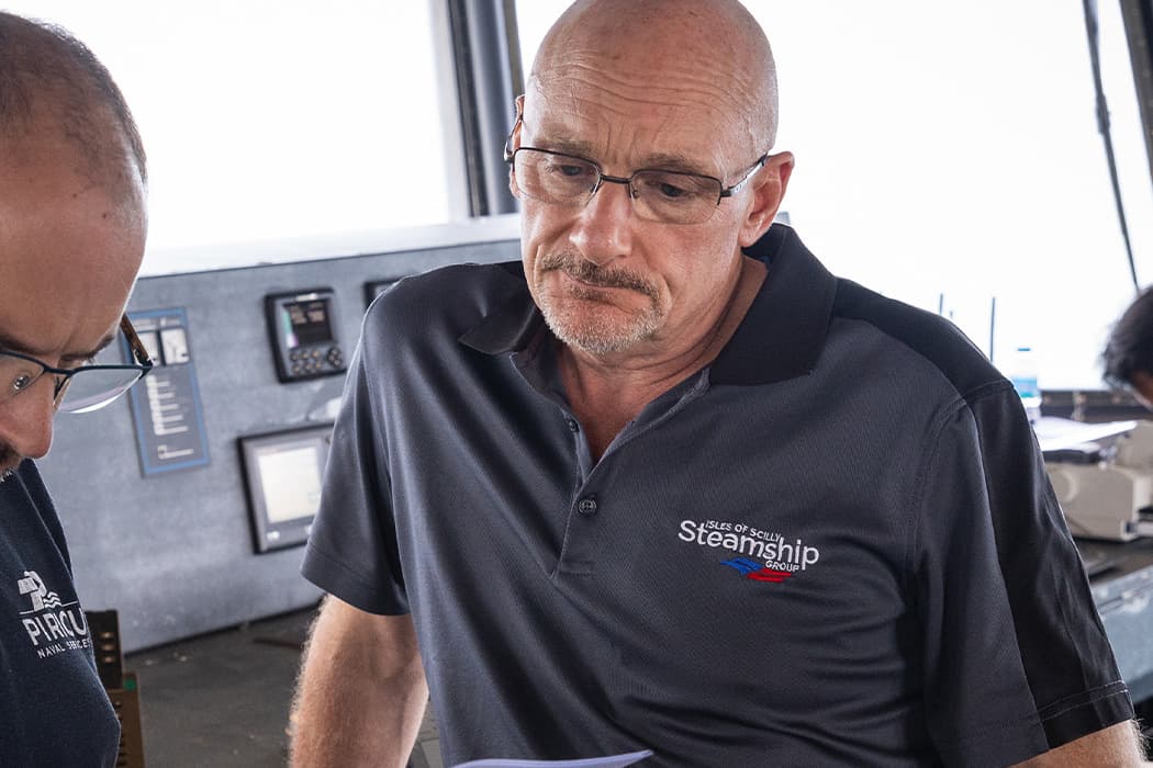 Chris Lingham - Vietnam project team on Scillonian IV