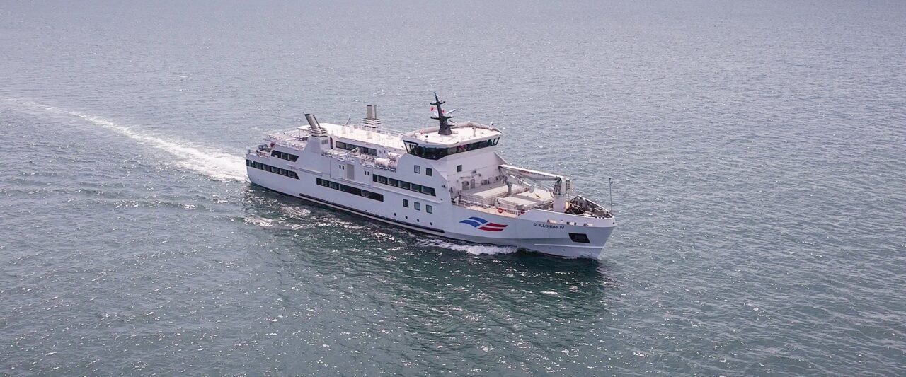Scillonian IV on sea trials in Vietnam