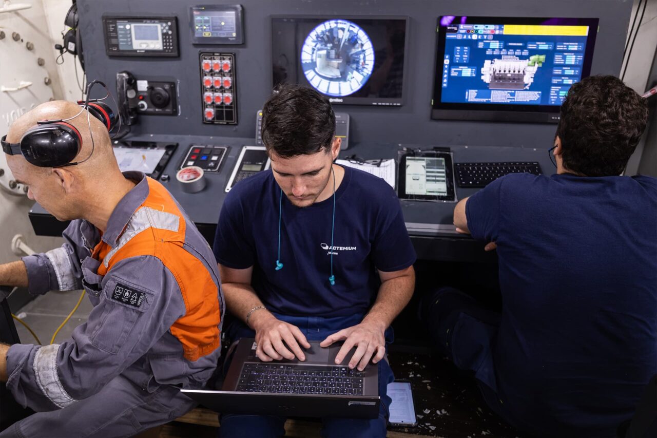 Testing Scillonian IV's technical systems