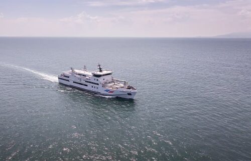 Scillonian IV departing vietnam